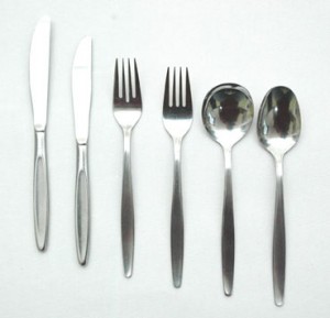 Plain cutlery